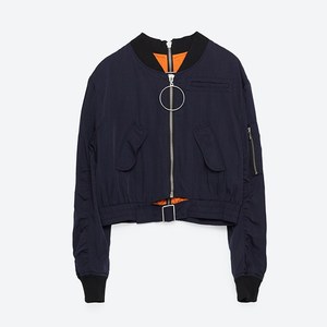 ZARA 16年秋冬新作アウター、リバーシブルボンバージャケットや