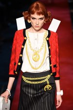 モスキーノ 2017年春夏ウィメンズコレクション - 平面プリントのみで生まれる?!最新ファッション｜写真14