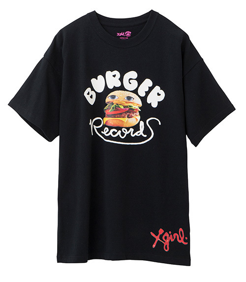 エックスガール×バーガーレコーズ、MA-1やTシャツ発売