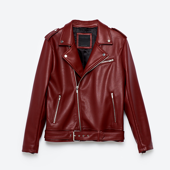 ZARA - ZARA ボア&レザージャケットの通販 by he's shop｜ザラ