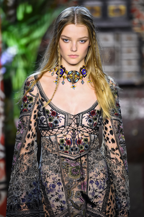 ロベルト カヴァリ(roberto cavalli) 2017年春夏ウィメンズコレクション ディテール - 写真22