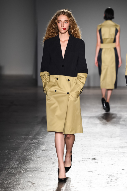 アツシ ナカシマ 2017年春夏｜female ミリタリーコート