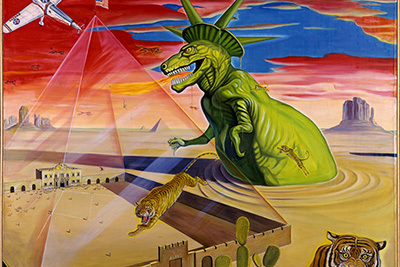 「世界が妙だ！ 立石大河亞+横山裕一の漫画と絵画」