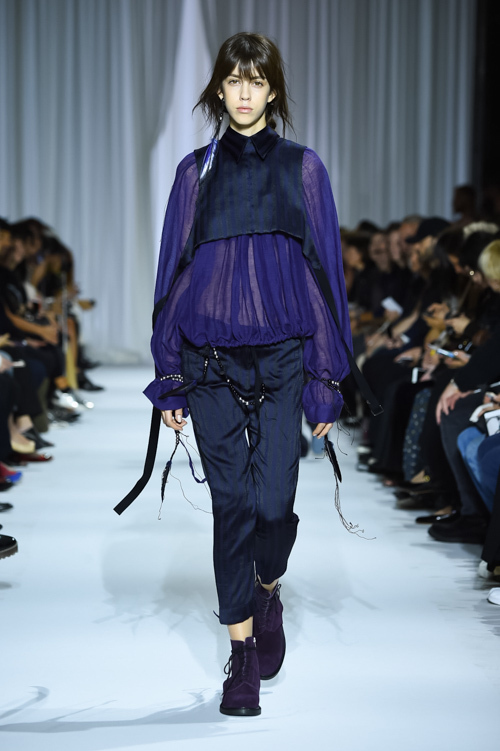 アン ドゥムルメステール(ANN DEMEULEMEESTER) 2017年春夏ウィメンズコレクション シルエット - 写真25