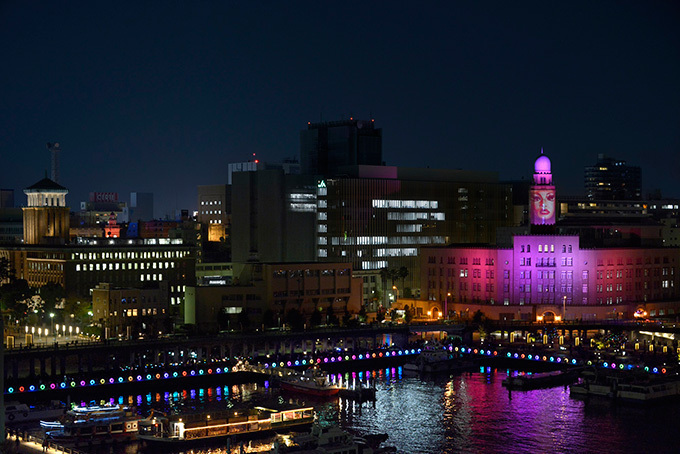 「スマートイルミネーション横浜 2016」アートが作り出す新たな夜景の姿｜写真1