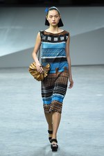 イッセイ ミヤケ 17年春夏コレクション - 柄が変化するバッグ、新シューズプロジェクト始動｜写真49