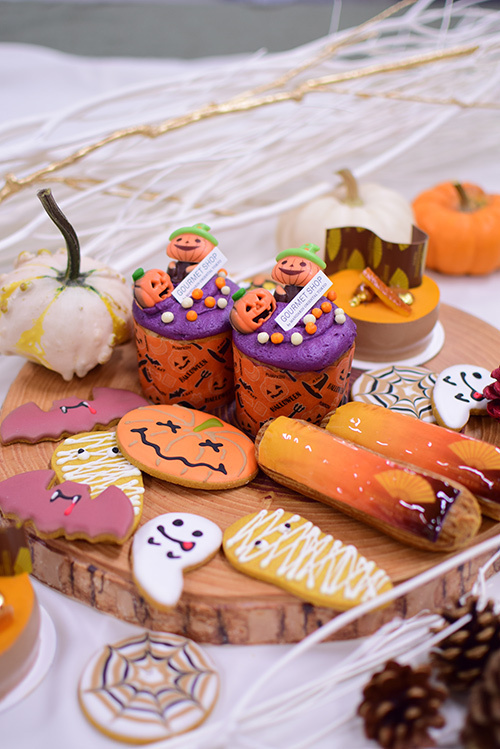 マンダリン オリエンタル 東京のハロウィンスイーツ - オバケ、かぼちゃの形をしたクッキーやケーキ｜写真2