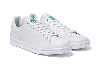 アディダス オリジナルス×ビームス、スタンスミス発売 - ロゴとヒールパッチのカラーを反転