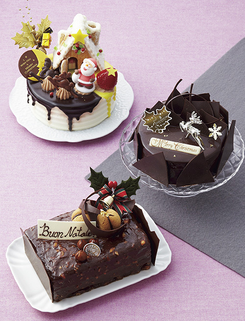 阪神百貨店のクリスマスケーキ - コリアンダーなどスパイスとショコラを組み合わせたケーキ｜写真6