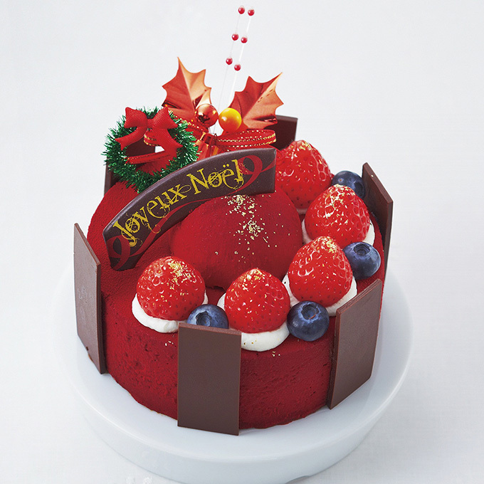 阪神百貨店のクリスマスケーキ - コリアンダーなどスパイスとショコラを組み合わせたケーキ｜写真1