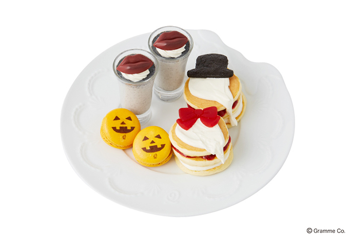 Q-pot CAFE.のハロウィンメニュー、オバケのケーキやジャック・オー・ランタンのマカロン｜写真7
