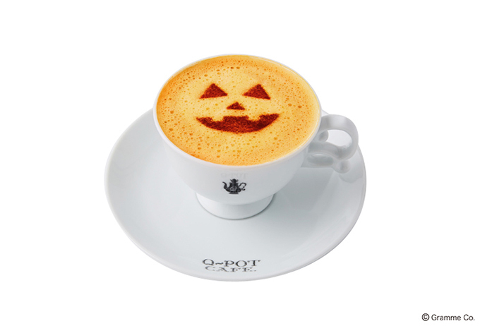 Q-pot CAFE.のハロウィンメニュー、オバケのケーキやジャック・オー・ランタンのマカロン｜写真5