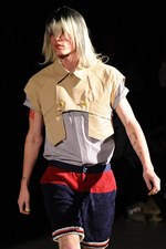 光速のイメージで魅せるリアルな東京のカッコよさ - ヨシオクボ(yoshio kubo) 2012年春夏コレクション｜写真20