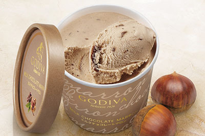 ゴディバ「ミルクチョコレート マロン」