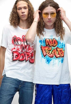 アレキサンダー ワン、Tシャツ&デニムをエアーブラシでカスタム - 青山店で開催|写真2