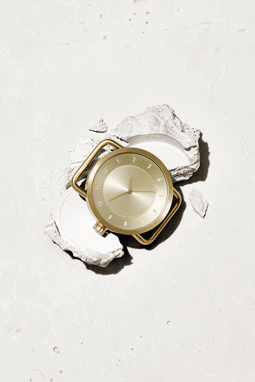 スウェーデン発時計「ティッド ウォッチズ」マットなゴールドフェイスが新登場 | 写真