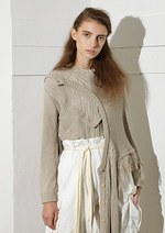 モトヒロ タンジ 2017年春夏コレクション - ニットから覗く肌、香り立つ色気｜写真2