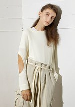 モトヒロ タンジ 2017年春夏コレクション - ニットから覗く肌、香り立つ色気｜写真10