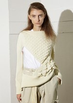 モトヒロ タンジ 2017年春夏コレクション - ニットから覗く肌、香り立つ色気｜写真12