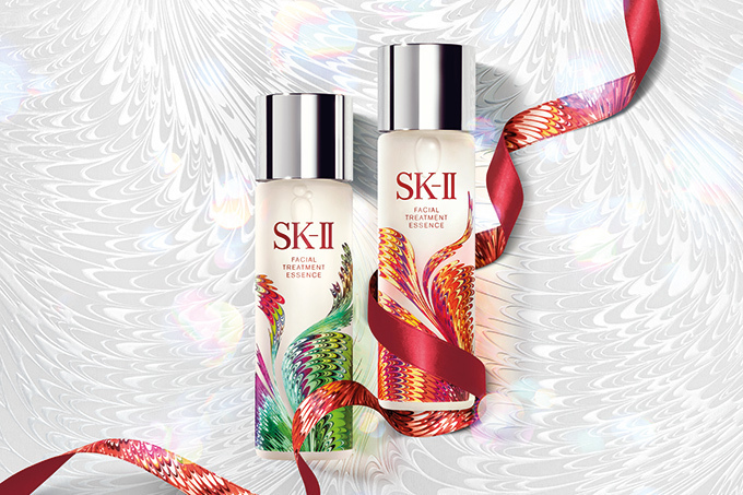 sk-II フェイシャル トリートメント エッセンス クリスマスコフレホワイト