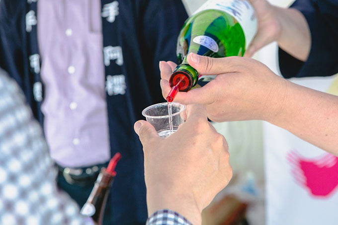渋谷最大級の日本酒フェスをみやしたこうえんで - 全国100種以上の和酒が飲み放題、果実酒や焼酎も | 写真