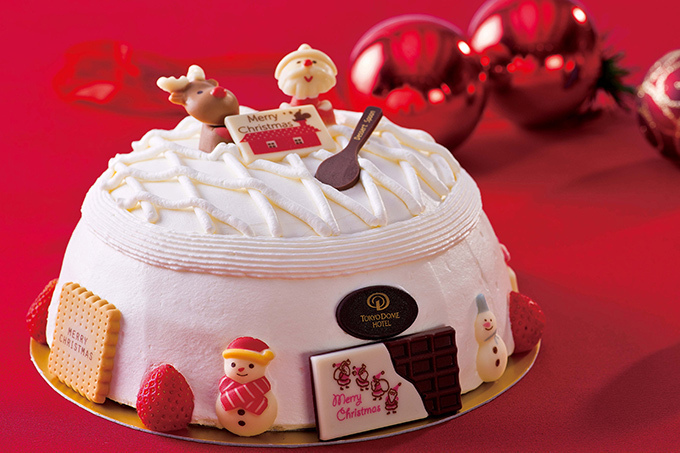 ‟東京ドーム”をイメージしたクリスマスケーキが登場 - 限定モンブランも | 写真