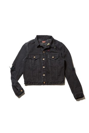 ディーゼル青山店から岡山デニムの限定ジャケット＆パンツ - ダメージとリペアで80'sグランジを表現｜写真5