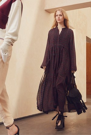 クロエ 2017年春コレクション - ふわりと泳ぐように揺れる春色ドレスに魅せられて｜写真14