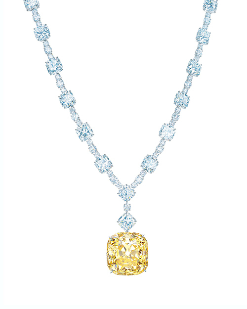 ティファニー、ダイヤモンドのアーカイブコレクション展示を銀座で - 世界最大級のイエローダイヤも | 写真