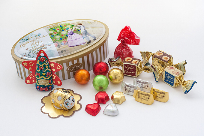 カファレルのクリスマスチョコレート - ツリーに飾れるオーナメントシリーズなど | 写真
