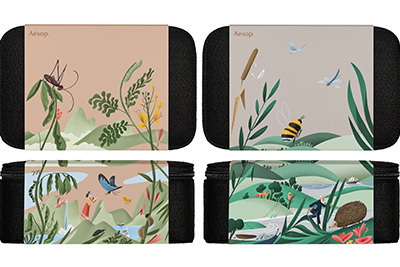 イソップの新作ギフトキット「情熱の探求」6人のナチュラリストにちなんだケース付き