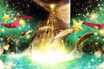 アクアパーク品川のクリスマス「スターアクアリウム バイ ネイキッド」昼夜異なるドルフィンショー