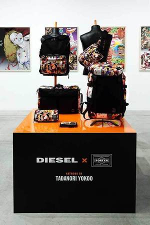 dieselとporterコラボバック