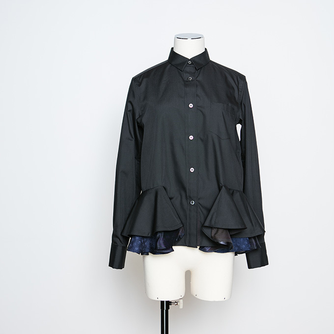 sacaiの新作カプセルコレクション - ミリタリー+フェミニンなスカートやシャツ、MA-1など｜写真7