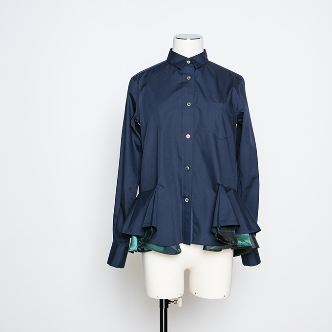 sacaiの新作カプセルコレクション - ミリタリー+フェミニンなスカートやシャツ、MA-1など｜写真8