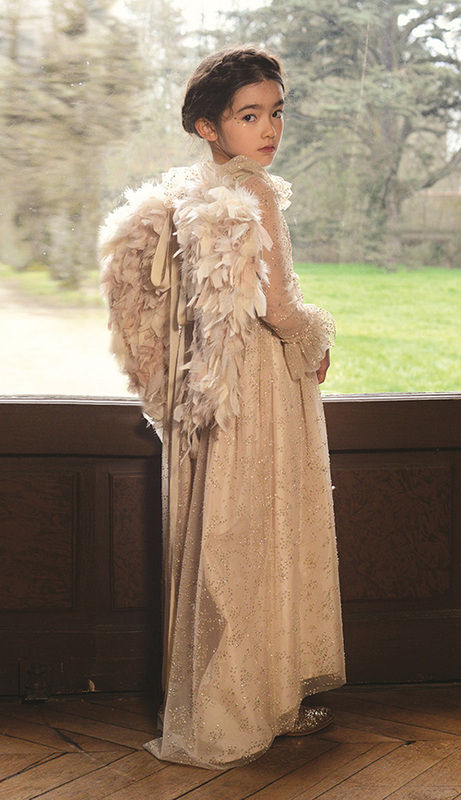  仏の子供服ブランド「ボンポワン」からクリスマスに向けた“天使の羽”やプリンセスドレス | 写真