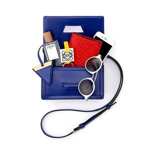 【mm様】ロエベ LOEWE ショルダーバック バルセロナ ブルー LOEWE ロエベ ショルダーバッグ バルセロナ レザー ブルー