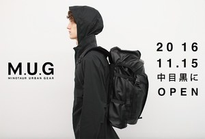 ミノトールのプロダクトライン「M.U.G」の旗艦店が中目黒にオープン