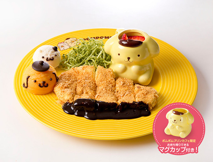 「ポムポムプリンカフェ」が名古屋・栄に - みそカツそっくりのチーズケーキなど限定メニューも｜写真4