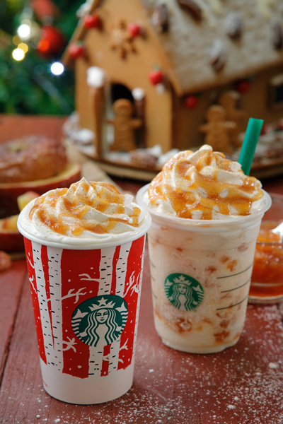 スターバックス(Starbucks) ホット ベイクド アップル ベイクド アップル フラペチーノ｜写真1