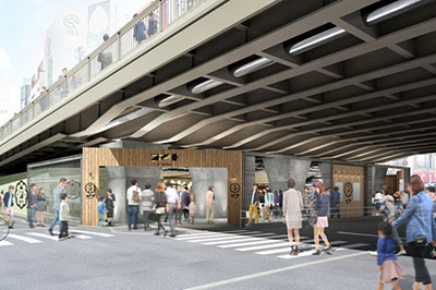 ルミネ｜「サナギ 新宿」高架下の新たな商業施設 - アジアの屋台村、オリジナルのワンカップ日本酒も