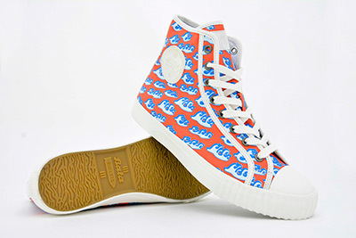 ジュリアン デイヴィッド×バタ、スニーカー発売 - 葛飾北斎の浮世絵に着想を得た波のモチーフ