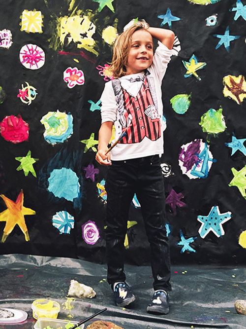 ステラ マッカートニー キッズの新作をスタイリング、サーカス ジャンパーや星のバッグ｜写真8