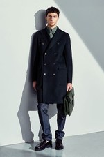 ボッテガ・ヴェネタ17年メンズプレフォールコレクション - 幾何学柄のスーツを上品にカジュアルダウン｜写真13