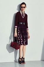 ボッテガ・ヴェネタ 17年ウィメンズプレフォール - アースカラーで、秋らしくエレガントな装い｜写真21