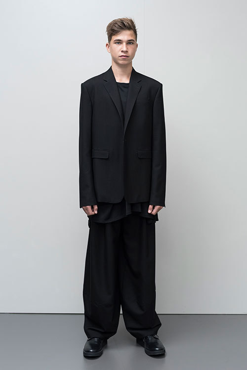 ラッド ミュージシャン(LAD MUSICIAN) 2017年春夏メンズコレクション シルエット - 写真4