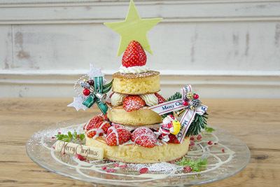 「ストロベリーツリーパンケーキ」