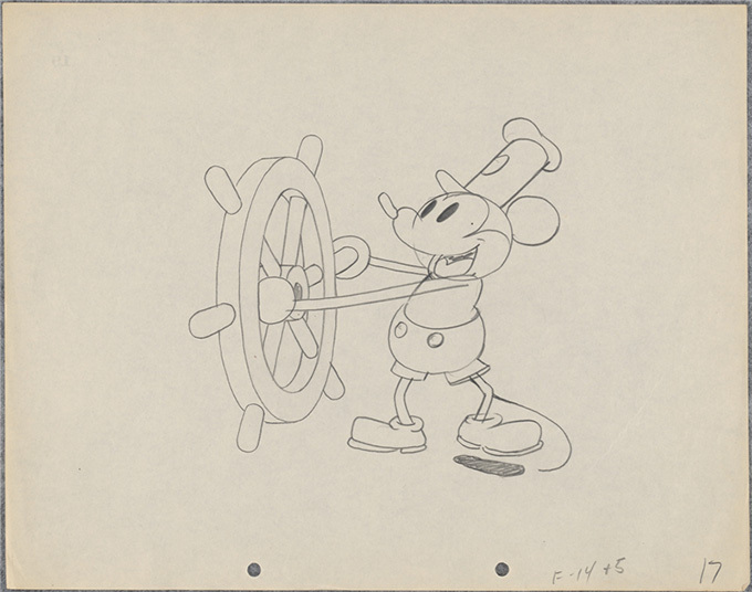 Fantasia Disney  Mickey Mouse 原画 アニメ 絵画