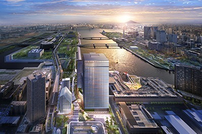 庭園｜「豊洲ベイサイドクロス」ららぽーと豊洲が過去最大リニューアル、商業施設・ホテル・オフィスが一体化