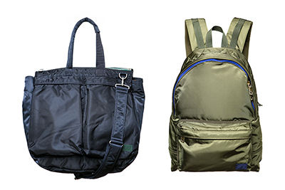 sacai×ポーターのコラボメンズバッグ - サカイらしい配色、ディテールを高い機能性で